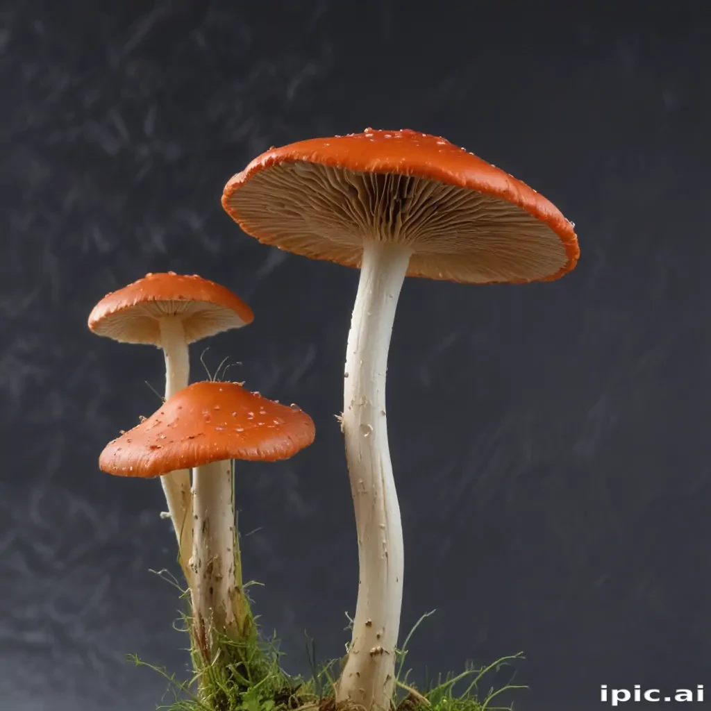 thin stemmed mushroom