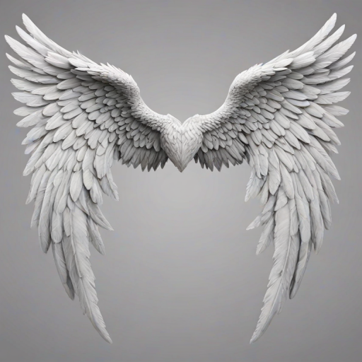 realistic angel wings png
