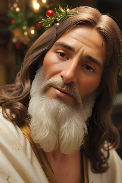 jesus at christmas images