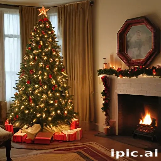 old fashioned christmas pictures