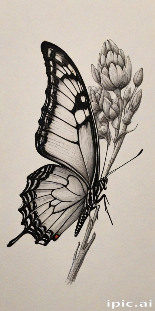 buterfly drawings