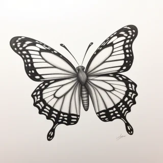 butterfly pics drawing