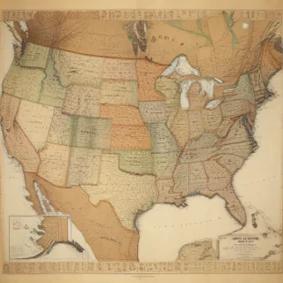 united states map