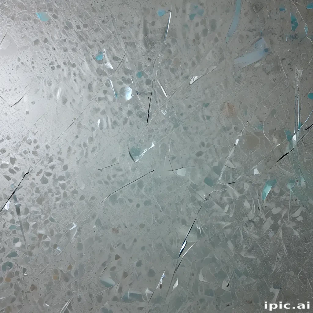 broken glass overlay