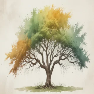 watercolor tree png