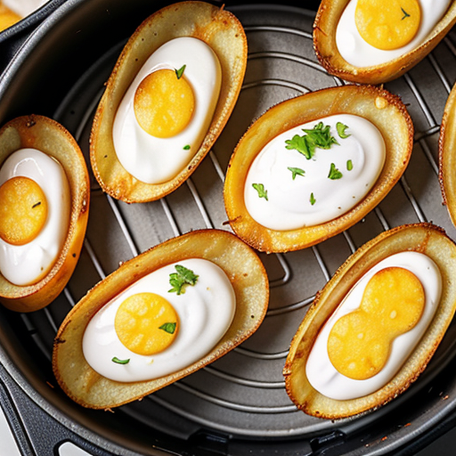 frozen potato skins in air fryer