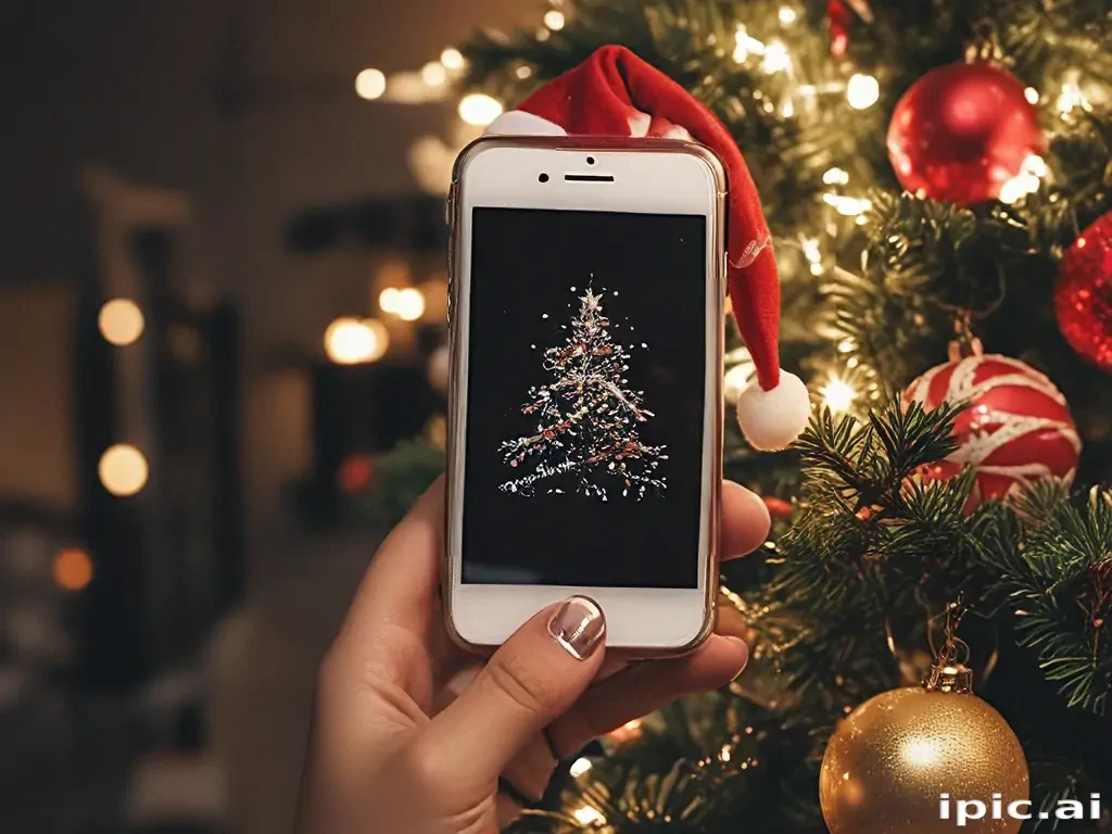 iphone christmas aesthetic wallpaper