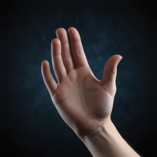 black background blue