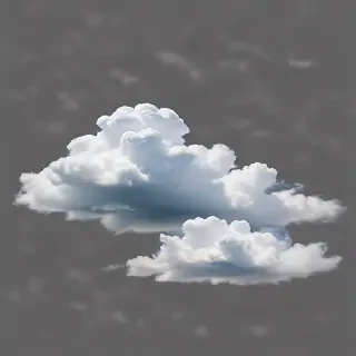 clouds with transparent background