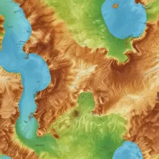 topography png