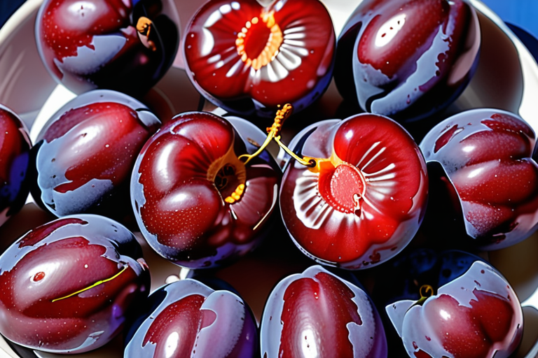 plums that are red inside