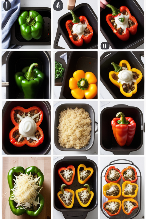 how long to bake stuffed peppers at 400