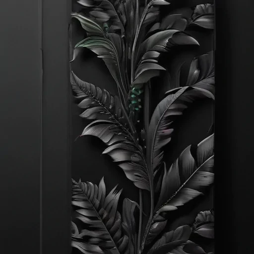 black wallpaper for phone