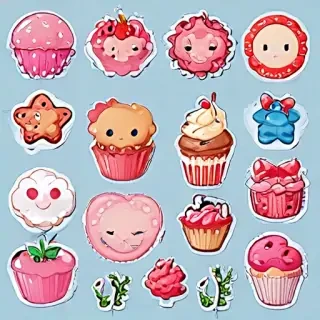stickers clipart