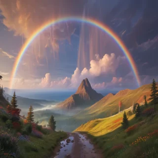 rainbow wallpaper aesthetic