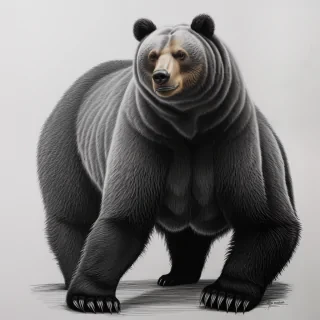 bear drawing