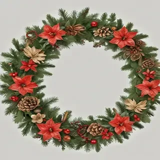 christmas wreath png