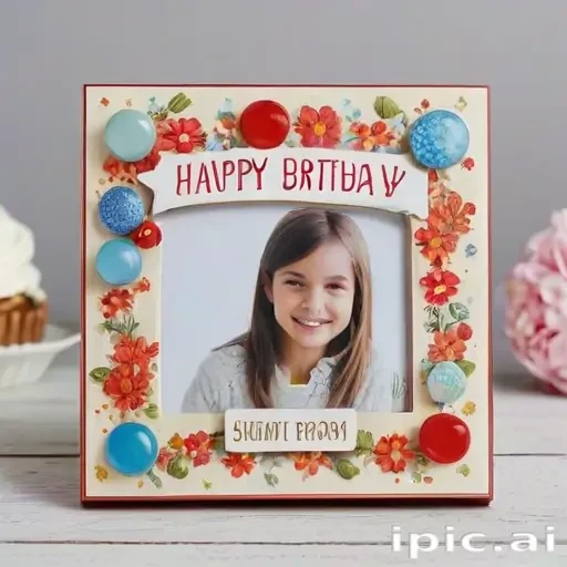 birthday frame