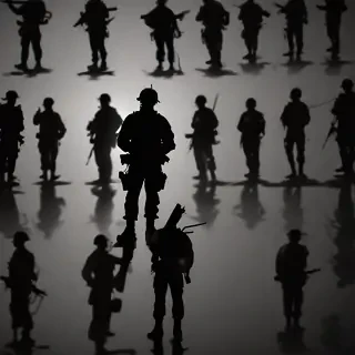 soldier silhouette