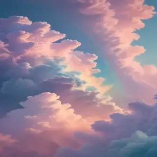 pastel rainbow aesthetic wallpaper