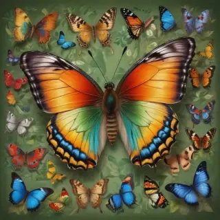 pictures of butterflies to draw