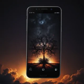 dark wallpaper for android