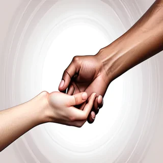 hand holding png