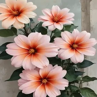 aesthetic flower painting