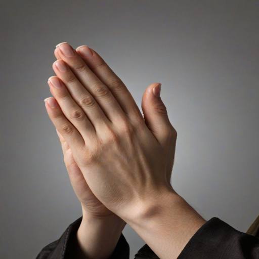 praying hands transparent background