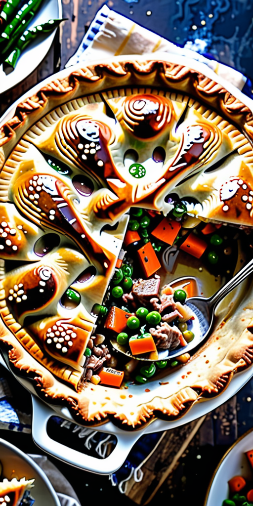 what goes with pot pie