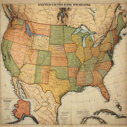 show me a map of the united states