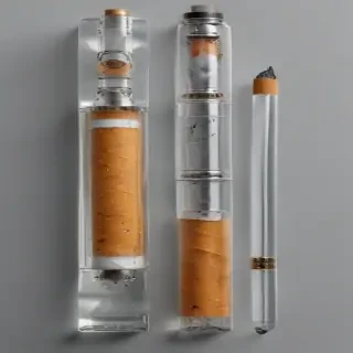 transparent cigarette