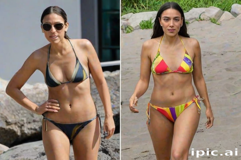 ocasio cortez bikini