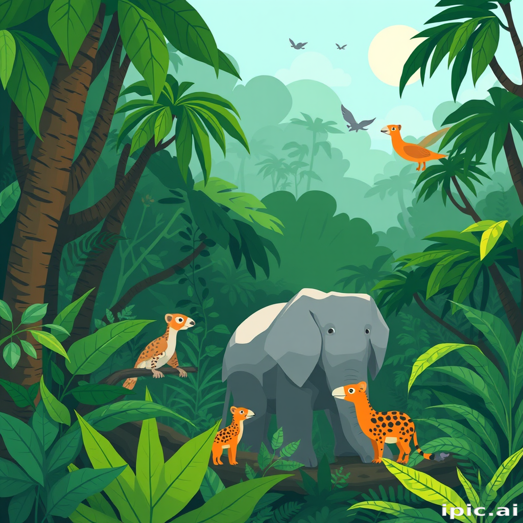 rainforest animals
