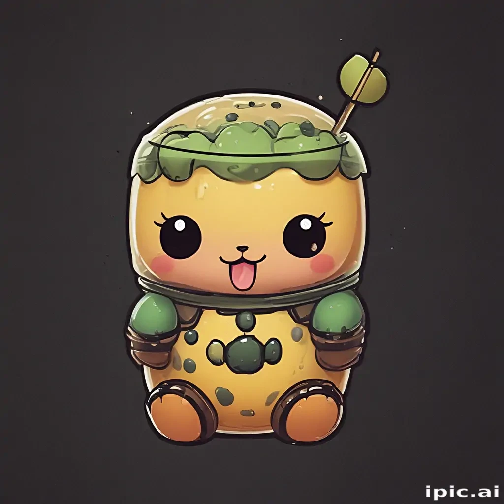 cute boba wallpaper