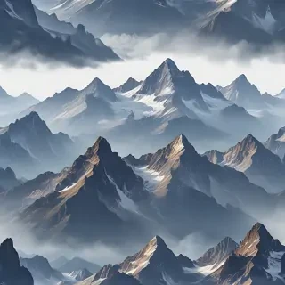 mountains transparent
