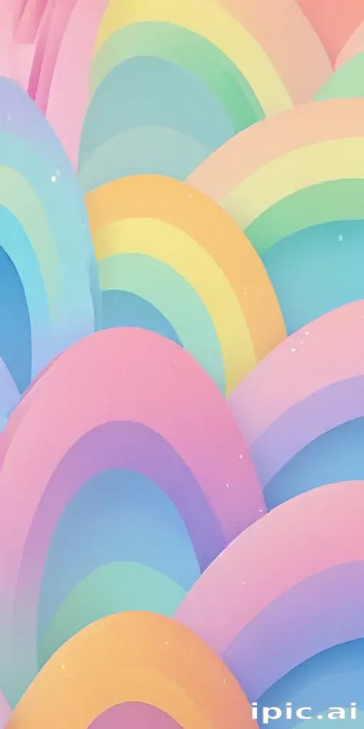 rainbow wallpapers pastel