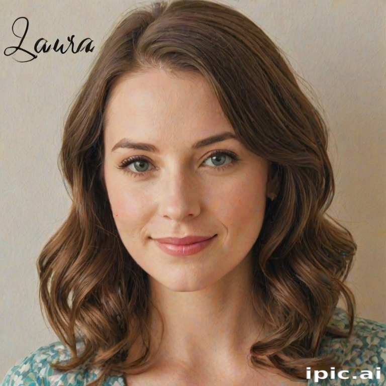 laura in cursive