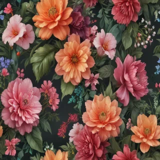 floral phone background