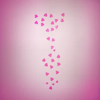 cute heart background