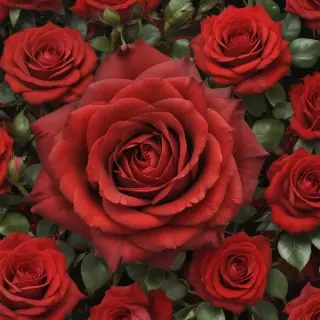 red rose background