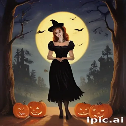 public domain vintage halloween art