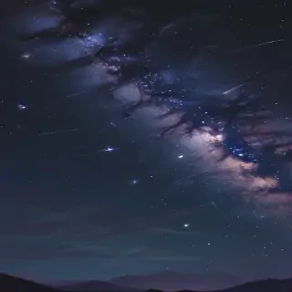 starry background aesthetic