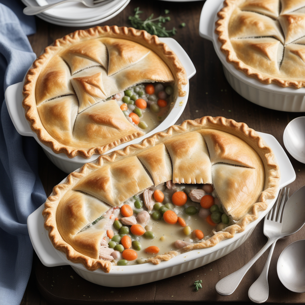 what side dish goes well with chicken pot pie