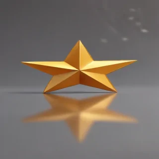 golden star transparent