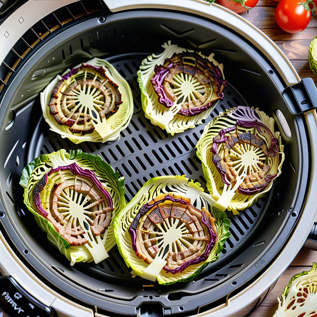 cabbage steaks in air fryer