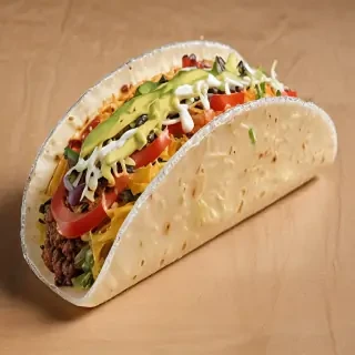 transparent taco