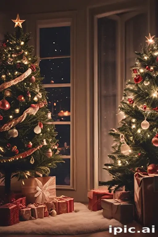 christmas aesthetic background