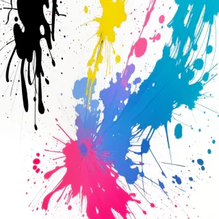 background paint splatter