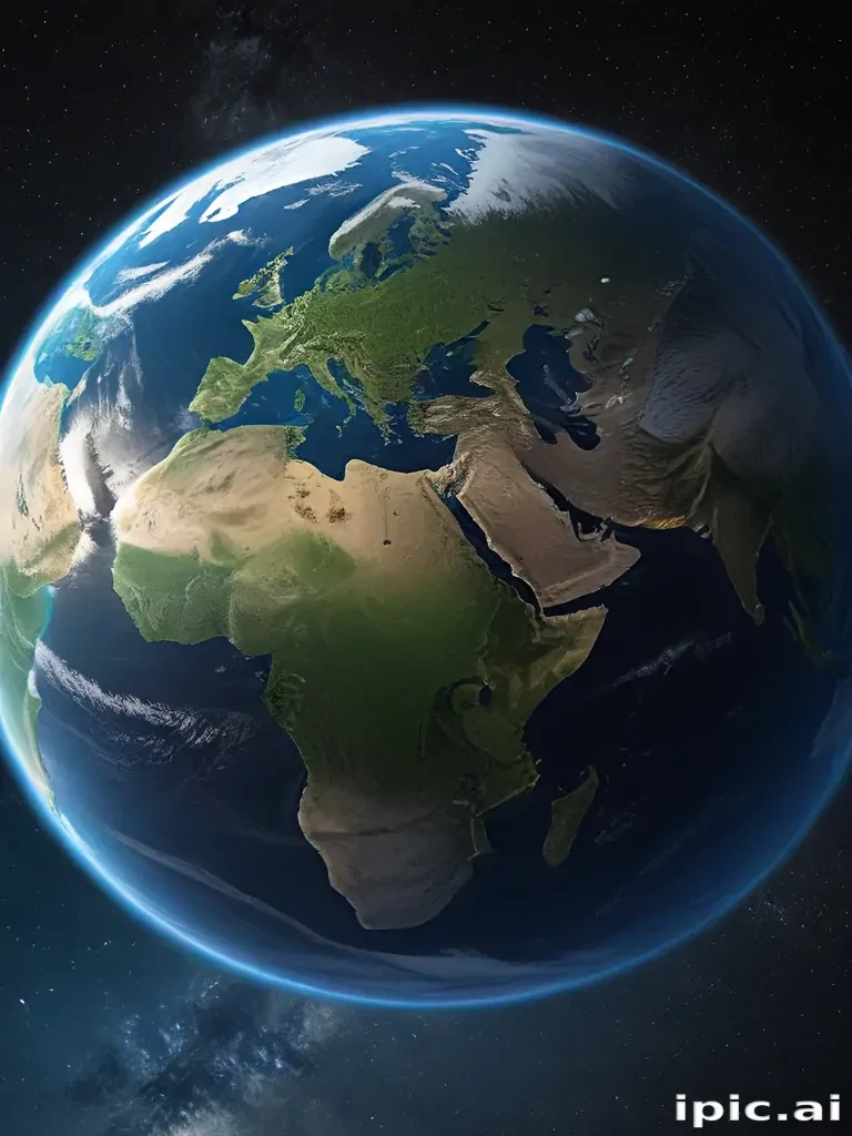 animated pic of earth